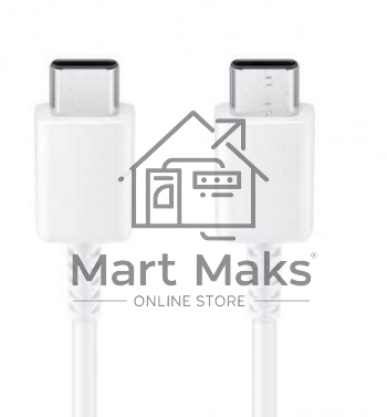 Кабель Samsung EP-DA705BWRGRU USB Type-C (m) USB Type-C (m) 1м белый (упак.:1шт)