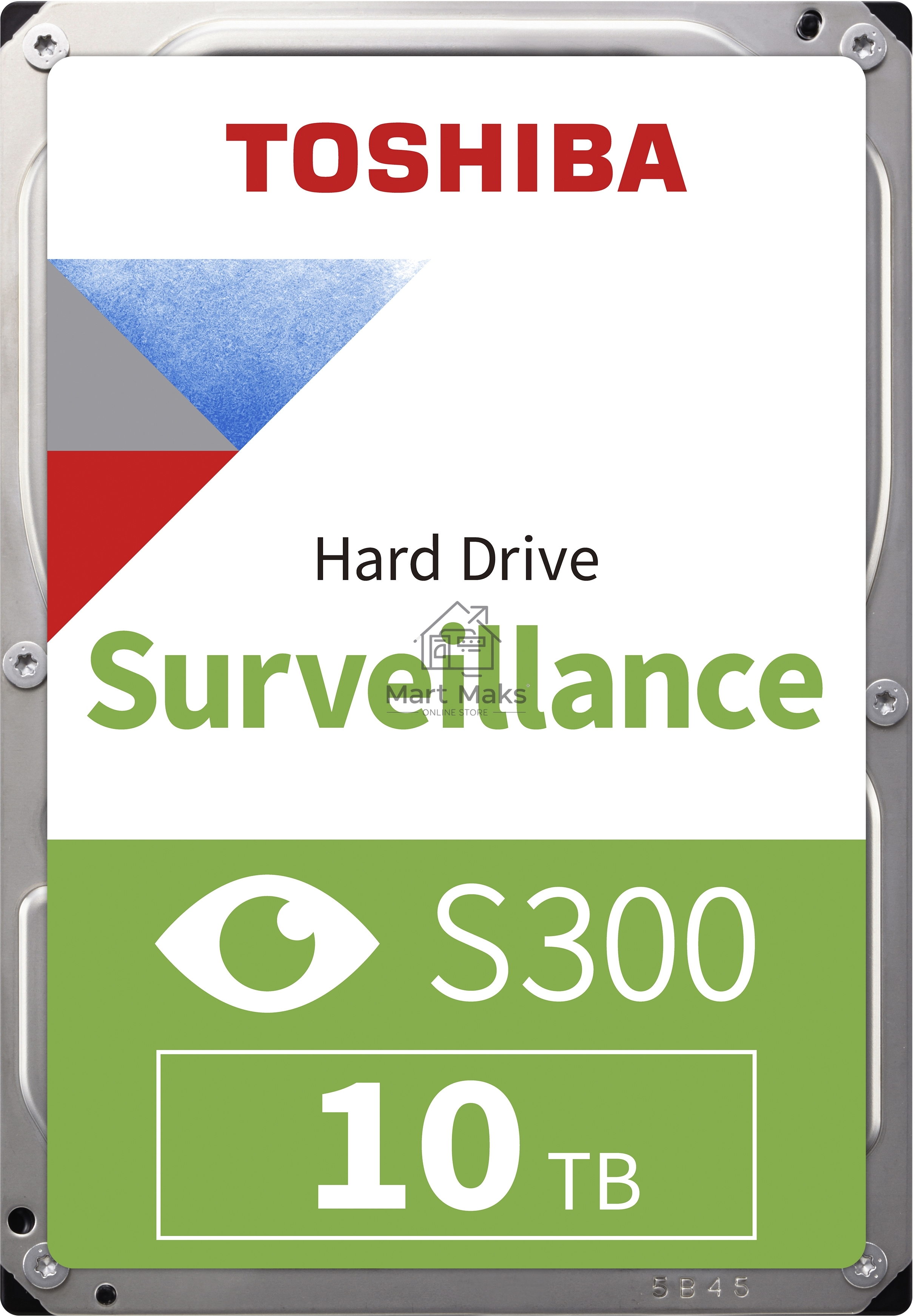 Жесткий диск Toshiba SATA-III 10Tb HDWT31AUZSVA Surveillance S300 (7200rpm) 256Mb 3.5