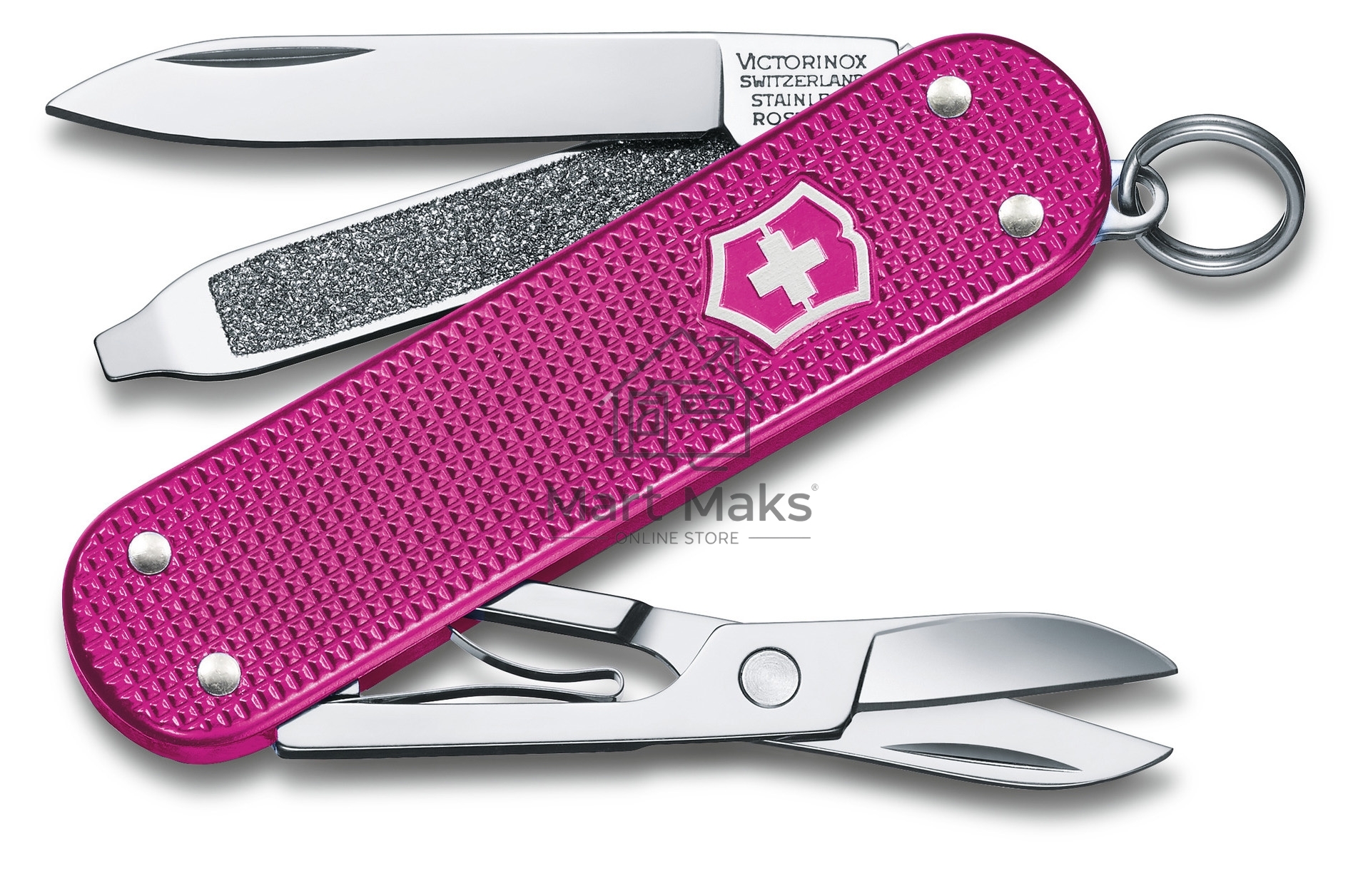 Нож перочинный Victorinox Classic Flamingo Party (0.6221.251G) 58мм 7 функций карт.коробка