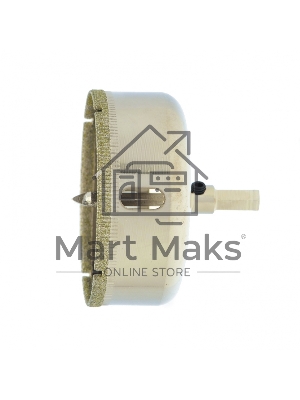 Сверло по керамической плитке и стеклу, 70 х 55 мм, 6 гр.хв-к, с центр. сверлом Сибртех