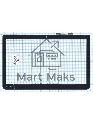 Сенсорное стекло (тачскрин) для Toshiba Satellite E45T-B S40T-B, черное