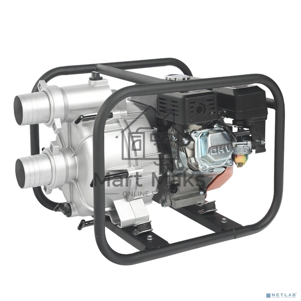 Мотопомпа PATRIOT MP 3065 SF4т АИ92 210см3 7.0лс самовс. 65м3/ч 1100л/мин гл.7м напор30м 3'' 3.5л