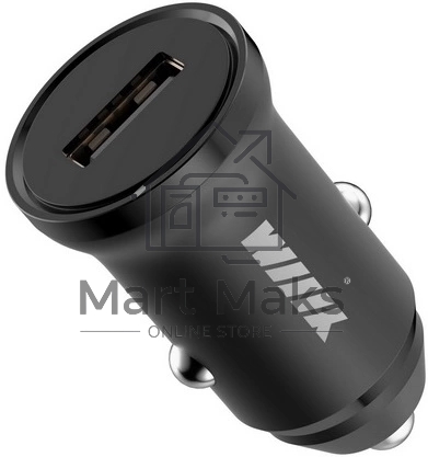 Автомобильное зарядное устройство Wiiix UCC-4-1-11 18W 2.4A (QC) черный