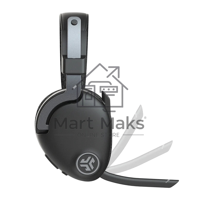Гарнитура JLAB GO Work Wireless Headset, для компьютера/мобильных устройств, накладные, bluetooth, черный  ieuhbgoworkrblk4