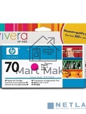 Картридж струйный HP №70 C9453A пурпурный для HP DJ Z2100/Z3100 (130мл)