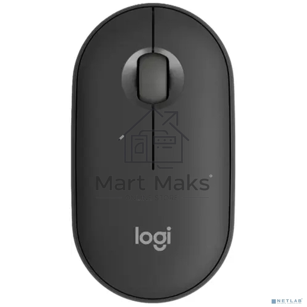 Мышь беспроводная Logitech Pebble 2 M350S графитовый, 4000 dpi, Bluetooth, кнопки - 3