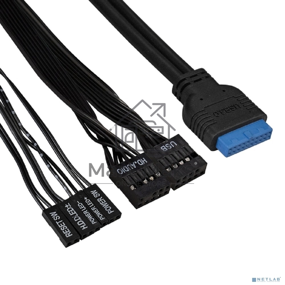 Компьютерный корпус Miditower ExeGate CP-603UB Black, ATX, (CP500W, 80мм), 2*USB+2*USB 3.0, Audio, замок блокировки кнопки питания