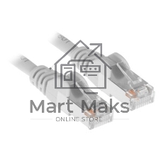 Патч-корд LANMASTER TWT UTP cat.5e, с заливными колпачками, 7.0 м, серый
