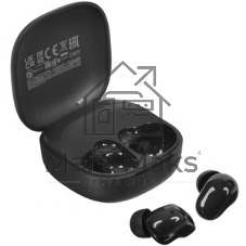 Наушники TWS Xiaomi Redmi Buds 6 Play M2420E1 черный, внутриканальные, Bluetooth, быстрая зарядка, до 7.5 ч