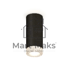 Светильник Ambrella Light XS7443010 SBK/CL черный песок/прозрачный MR16 GU5.3 (C7443, N7191)
