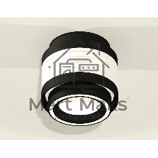 Светильник Ambrella Light XS8432002 SBK/FR черный песок/белый матовый GX53 (C8432, N8434)