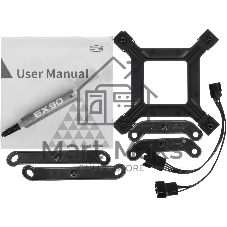 Устройство охлаждения(кулер) PcCooler RT620Pro TC ARGB Soc-AM5/AM4/1151/1200/2066/1700 черный 4-pin 34.9dB Al+Cu 265W Ret (RT620PROTC-BKAWYX-GL)