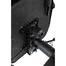 Кресло руководителя Бюрократ T-9950MSG-F Fabric черный Light-20, крестов. пластик, подст. для ног