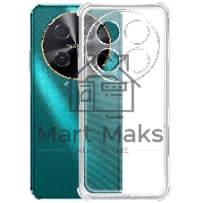 Чехол (клип-кейс) BoraSCO для Huawei Nova 12i Bumper Case прозрачный