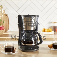 Кофеварка капельная Tefal CM5S1DE0 1000Вт черный