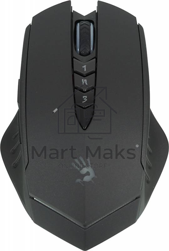 Мышь проводная A4Tech Bloody V8 черный, 3200 dpi, USB, кнопки - 8