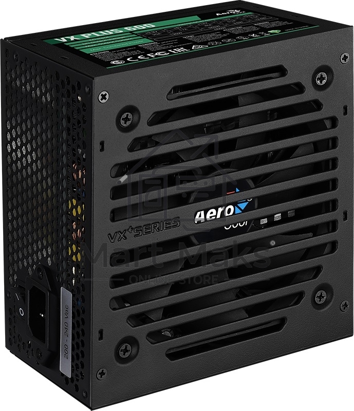 Блок питания Aerocool / Formula VX-600 PLUS, 600Вт 120мм, черный