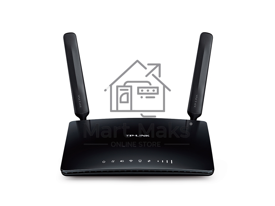 Маршрутизатор беспроводной TP-Link SOHO Archer MR200 (MR200) 10/100BASE-TX/4G черный