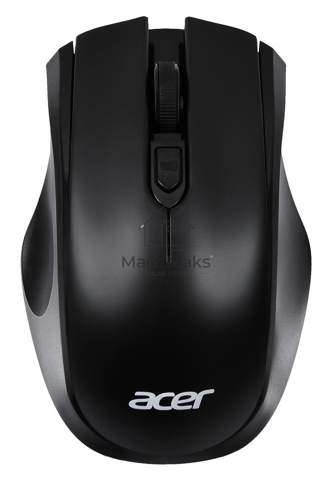 Мышь беспроводная Acer OMR030 черный, 1600 dpi, радиоканал, USB, кнопки - 4