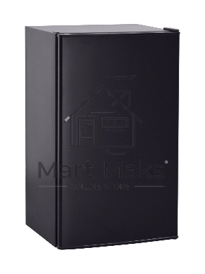 Холодильник Nordfrost NR 403 B черный матовый однокамерный 100/11л морозилка сверху