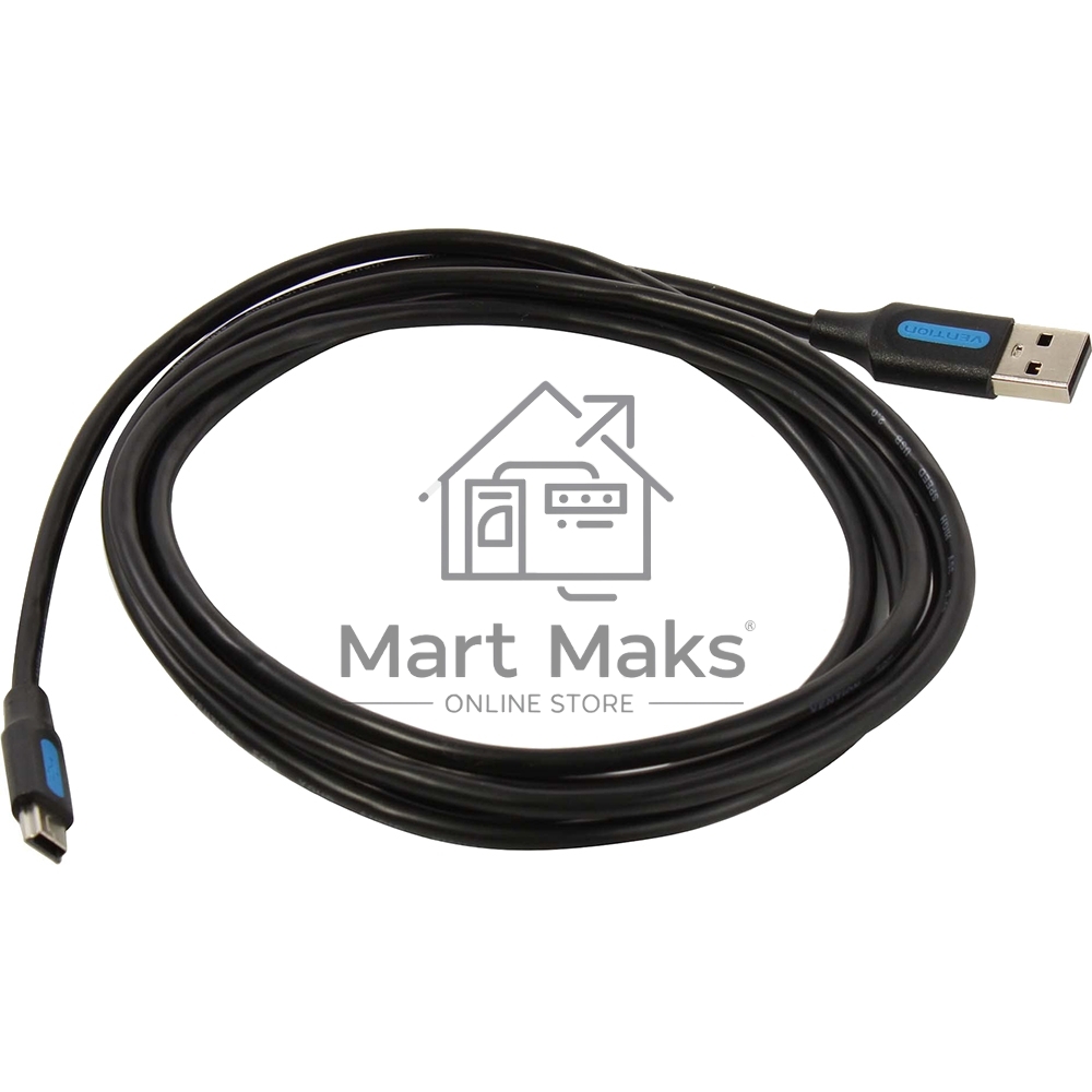 Кабель Vention USB 2.0 AM/mini B 5pin - 2м