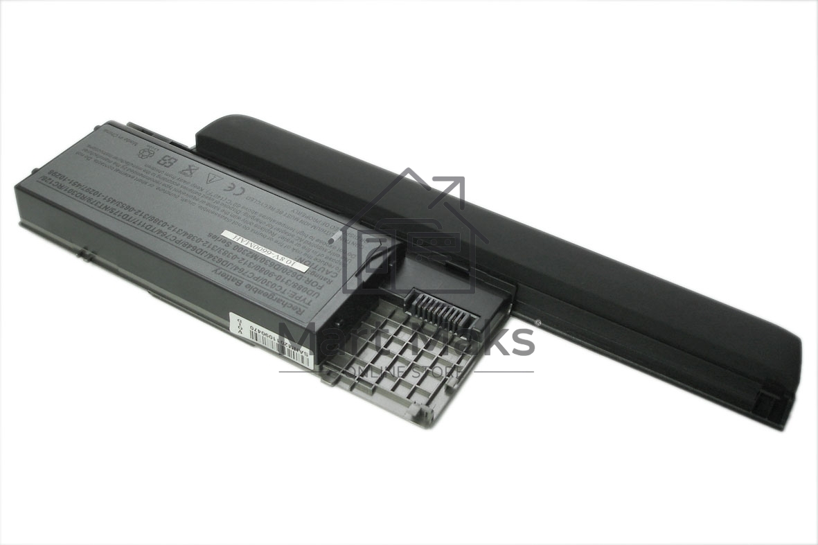 Аккумуляторная батарея для ноутбука Dell Latitude D620, D630 7800mAh OEM