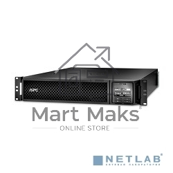 Источник бесперебойного питания APC Smart-UPS SRT SRT3000RMXLI 2700Вт 3000ВА черный