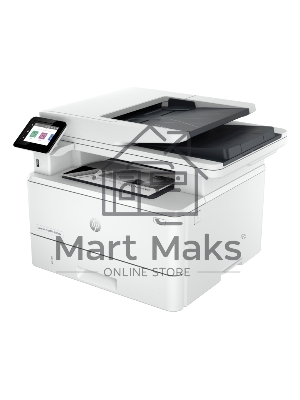 МФУ лазерное HP LaserJet Pro 4103dw (2Z627A), A4, ч/б, печ. до 40 стр/мин., скан. до 29 стр/мин. (ч/б) 20 стр/мин. (цвет), 1200 x 1200 dpi, USB, RJ-45, Wi-Fi, Air Print, Mopria