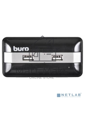 Разветвитель USB 2.0 Buro BU-HUB7-U2.0 7порт. черный