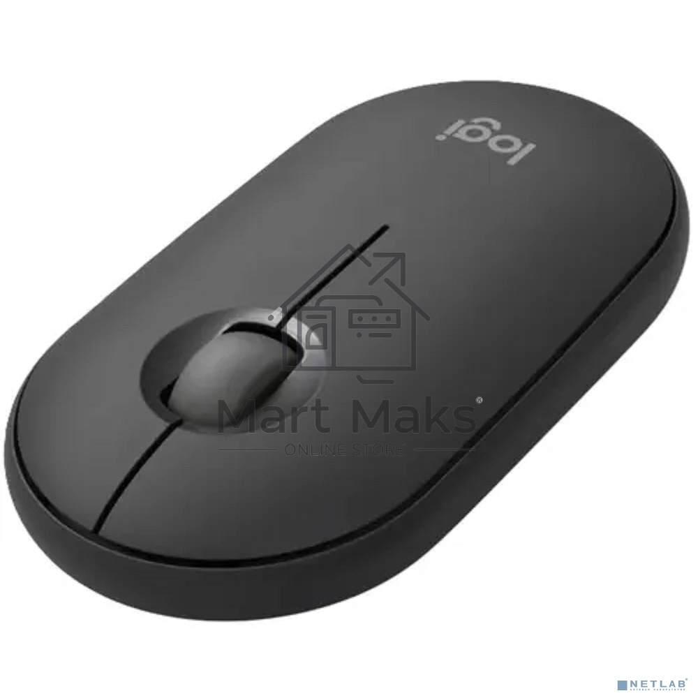 Мышь беспроводная Logitech Pebble 2 M350S графитовый, 4000 dpi, Bluetooth, кнопки - 3