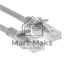 Патч-корд ExeGate EX286375RUS UTP-RJ45-RJ45-5e-0,3M-LSZH-GY, UTP, cat.5e, LSZH, 0.3м, серый