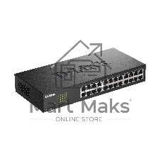 Коммутатор D-Link DES-1024D/H2A, 24×100 Мбит/с, неуправляемый