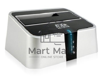 Док-станция для HDD AgeStar 3CBT2 SATA II пластик серебристый 1