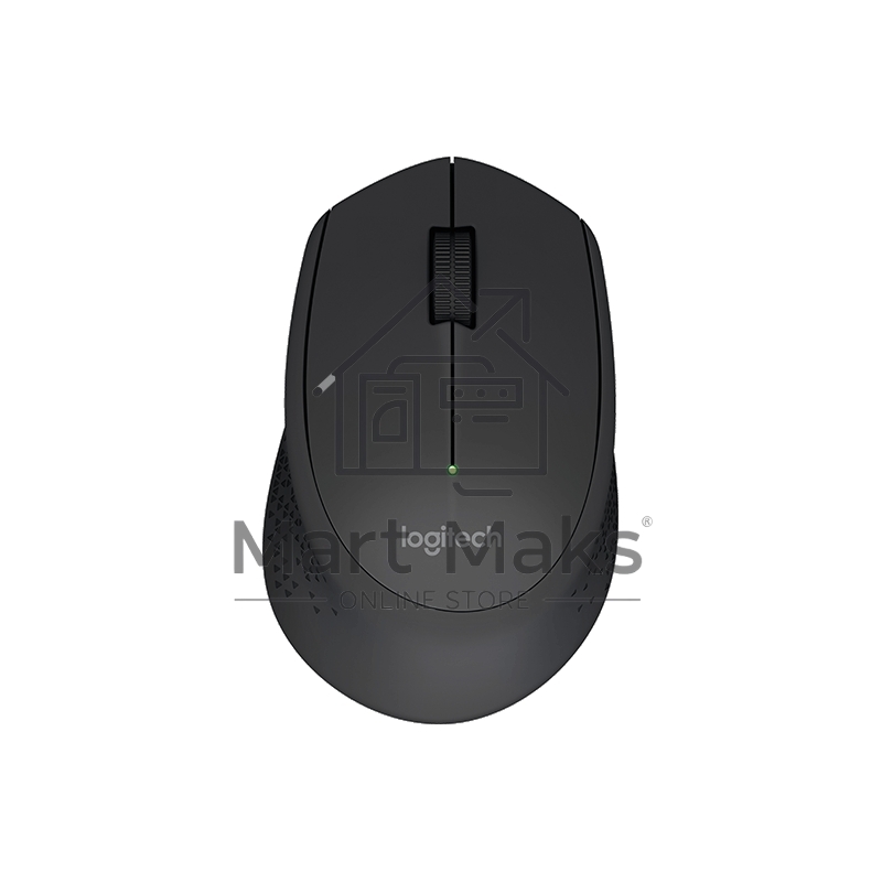 Мышь беспроводная Logitech M280 черный, 1000 dpi, радиоканал, USB, кнопки - 3
