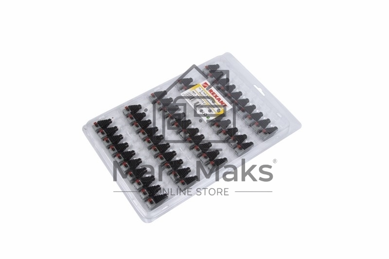 Разъем питания гнездо 2.1х5.5 с быстрозажимной колодкой (блистер) Rexant