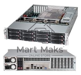 Корпус SuperMicro CSE-826BE1C4-R1K23LPB 1200W черный