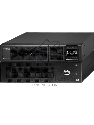 Источник бесперебойного питания Systeme Electriс Smart-Save Online SRT, 5000VA/5000W, On-Line, Extended-run, Rack 2U+3U(Tower convertible), LCD, Out: Hardwire, SNMP Intelligent Slot, USB, RS-232, Pre-Inst. Web/SNMP
