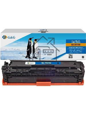 Картридж лазерный G&G GG-CF210X черный (2400 стр.) для HP LJ Pro 200 color Printer M251n/nw/MFP M276n/nw, Canon LBP-7100Cn/7110Cw