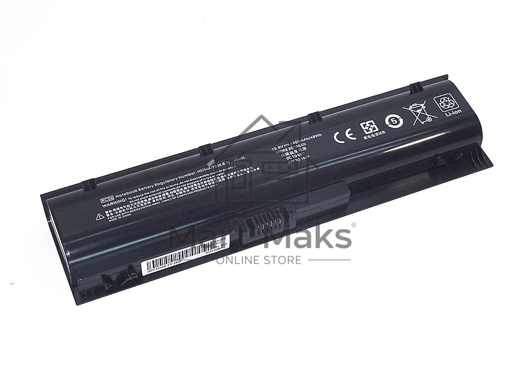 Аккумуляторная батарея для ноутбука HP 4340S 10.8V 5200mAh OEM черный