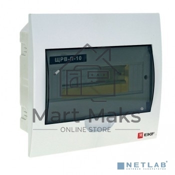 Щит распред. ЩРВ-П-10 IP40 EKF pb40-v-10