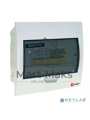 Щит распред. ЩРВ-П-10 IP40 EKF pb40-v-10