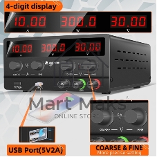 Лабораторный блок питания Amperin AI-H3010 30V, 10A