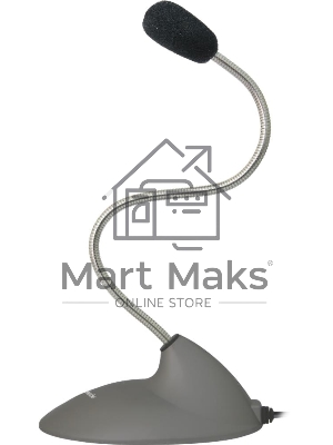 Микрофон компьютерный Defender MIC-111, серый, кабель 1,5 м
