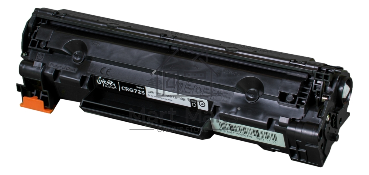 Картридж Sakura CRG725 для Canon LBP6000/6018/6020/6030/MF3010, черный, 1600 к.