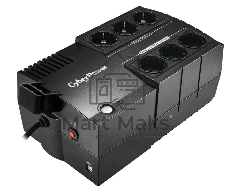 Источник бесперебойного питания CyberPower BS450E черный 450VA