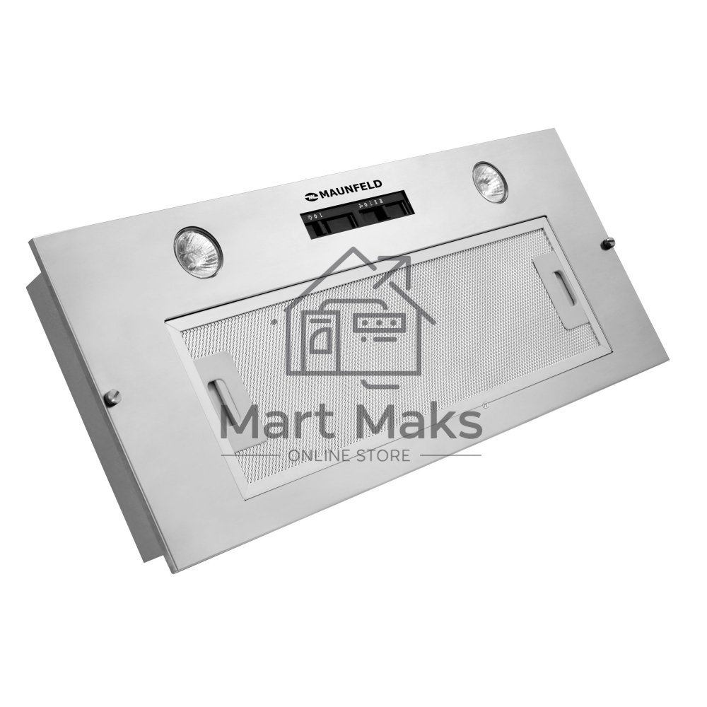 Вытяжка встраиваемая Maunfeld Crosby Light 70 нержавеющая сталь, 70 см, 800 куб. м/ч, 49 дБ