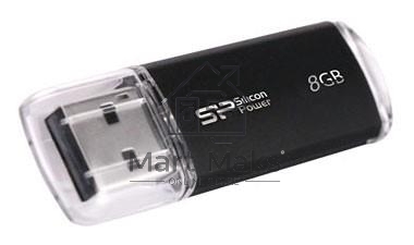Флешка USB R/W Silicon Power R/W 8Gb Ultima II-I Series SP008GBUF2M01V1K USB2.0 черный