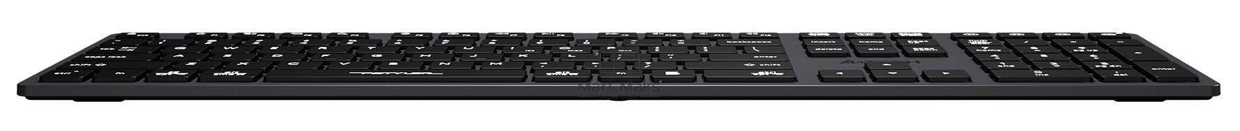 Клавиатура A4Tech Fstyler FBX50C беспроводная, USB, Bluetooth/Радиоканал, серый