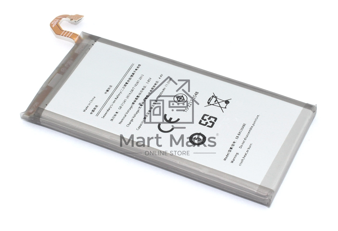 Аккумулятор (батарея) Amperin EB-BA530ABE для Samsung Galaxy A8 (2018)