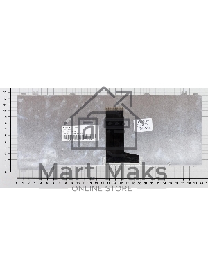 Клавиатура для ноутбука Toshiba Satellite A200 A210 A300 M300 L300 M500 M505 серебристая